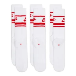 Nike Strumpor Herr-U Nk Nsw Everyday Essential Cr White-University Red-University Red