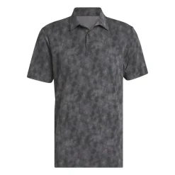 Adidas Pikétröjor Herr-Ultimate Txt Print Svart Grå BlackGreyFive