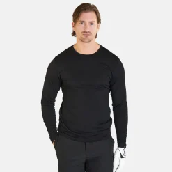 Ivanhoe Tröjor Herr-Underwool Long Sleeve Svart Svart (015)