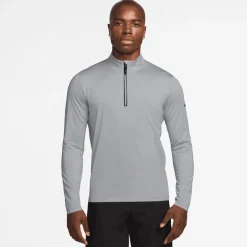 Nike Tröjor Herr-Victory M Dri-Fit 1/2-Zip Wolf Grey-Black
