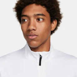 Nike Tröjor Herr-Victory M Dri-Fit 1/2-Zip Vit White-Black