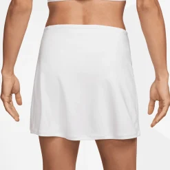 Nike Skorts & Kjolar-Victory W Dri-Fit Mid-Ri Vit White-Black