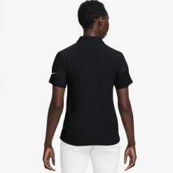 Nike Pikétröjor Dam-Victory W Dri-Fit Short- Svart Black-White