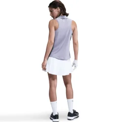 Nike Pikétröjor Dam-Victory W Dri-Fit Sleeve Lilac Ice-White