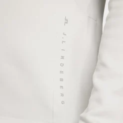 J.Lindeberg Tröjor Herr-Vinnie Quarter Zip Mid Layer Barely-Blue