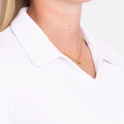 Cutter & Buck Pikétröjor Dam-Virtue Polo V-Neck Vit Vit (00)