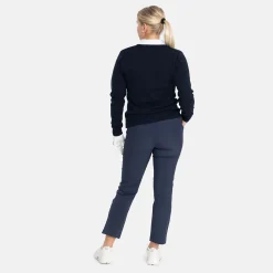 Bogeys & Birdies Byxor Dam-W 7/8 Stretch Blå Navy