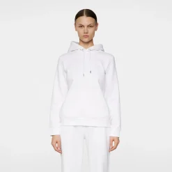 J.Lindeberg Tröjor Dam-W Alpha Hood Vit White