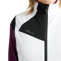 Abacus Västar Dam-W Ardfin Softshell Vest Vit 230-White-Black