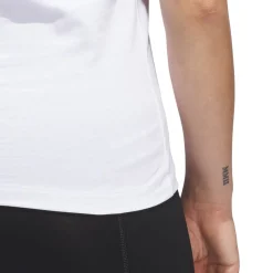 Adidas Pikétröjor Dam-W Blank T Vit White
