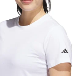 Adidas Pikétröjor Dam-W Blank T Vit White