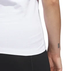 Adidas Pikétröjor Dam-W Blank T Vit White