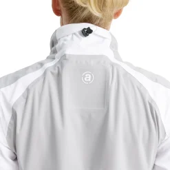 Abacus Regnjackor Dam-W Bounce Jacket Vit 189-White-Lt.Grey