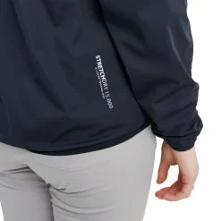 Abacus Regnjackor Dam-W Bounce Waterproof Hoodie Blå 300-Navy