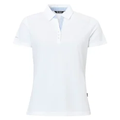 Abacus Pikétröjor Dam-W Bovey Drycool Vit 100-White