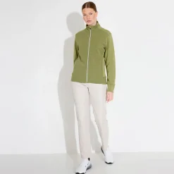 Abacus Tröjor Dam-W Carden Midlayer Jkt Grön 508-Linden