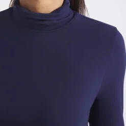 Puma Tröjor Dam-W Charlotte Modalon Ls Top Deep-Navy