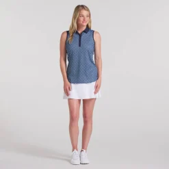 Puma Pikétröjor Dam-W Cloudspun Scallop Sl Deep-Navy