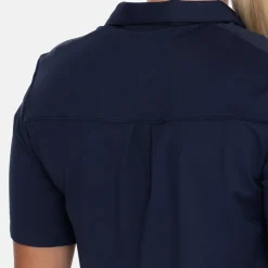 Peak Performance Pikétröjor Dam-W Comfort Zip Blue-Shadow