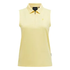 Peak Performance Pikétröjor Dam-W Comfort Zip Sl Mellow-Yellow