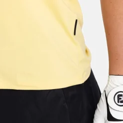 Peak Performance Pikétröjor Dam-W Comfort Zip Sl Mellow-Yellow