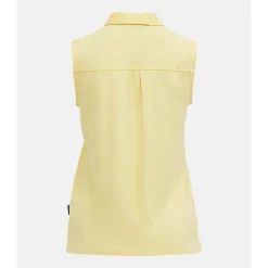 Peak Performance Pikétröjor Dam-W Comfort Zip Sl Mellow-Yellow