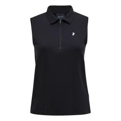 Peak Performance Pikétröjor Dam-W Comfort Zip Sl Svart Black