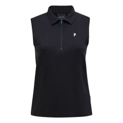 Peak Performance Pikétröjor Dam-W Comfort Zip Sl Svart Black