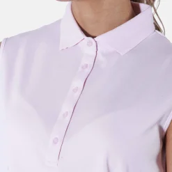 Abacus Pikétröjor Dam-W Cray Sleeveless 280-Lt.Pink