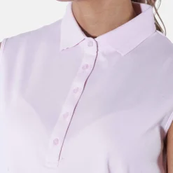 Abacus Pikétröjor Dam-W Cray Sleeveless 280-Lt.Pink