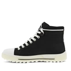 Ecco Damskor-W Golf High Tray LMTD ED Svart Black-White