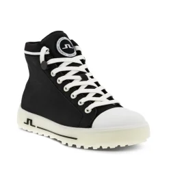 Ecco Damskor-W Golf High Tray LMTD ED Svart Black-White