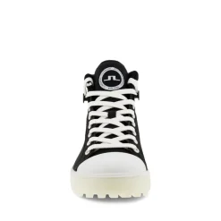 Ecco Damskor-W Golf High Tray LMTD ED Svart Black-White