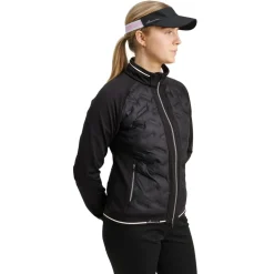 Abacus Jackor Dam-W Grove Hybrid Jacket Svart 600-Black