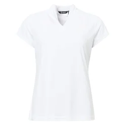 Abacus Pikétröjor Dam-W Hammel Recycled Cupsleeve Vit 100-White