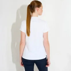 Abacus Pikétröjor Dam-W Hammel Recycled Cupsleeve Vit 100-White