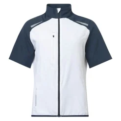 Abacus Jackor Dam-W Lanark Stretch Windshirt Vit 193-White-Navy