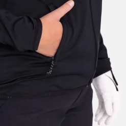 Peak Performance Tröjor Dam-W Light Zip Hood Svart Black