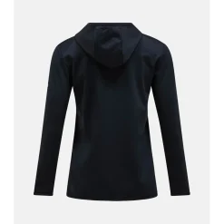 Peak Performance Tröjor Dam-W Light Zip Hood Svart Black