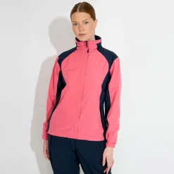 Abacus Regnjackor Dam-W Links Stretch 410-Lipstick