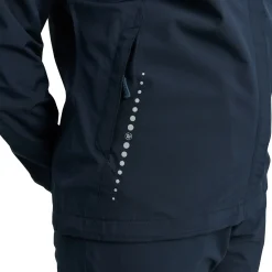 Abacus Regnjackor Dam-W Links Stretch Blå 300-Navy