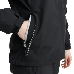 Abacus Regnjackor Dam-W Links Stretch Svart 600-Black