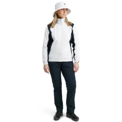 Abacus Regnjackor Dam-W Links Stretch Vit 193-White-Navy