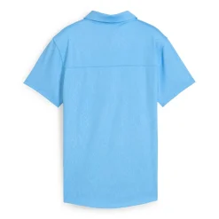 Puma Pikétröjor Dam-W Mattr Animal Deboss Ss Team-Light-Blue