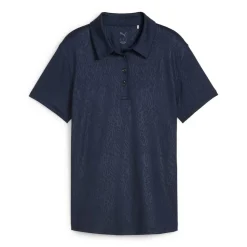 Puma Pikétröjor Dam-W Mattr Animal Deboss Ss Deep-Navy