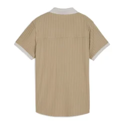 Puma Pikétröjor Dam-W Mattr Jacquard Stripe Ss Ice-Coffee