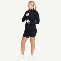 Bogeys & Birdies Tröjor Dam-W Mid Layer Full-Zip 2.0 Svart Black