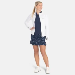 Bogeys & Birdies Tröjor Dam-W Mid Layer Full-Zip 2.0 Vit White