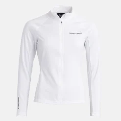 Bogeys & Birdies Tröjor Dam-W Mid Layer Full-Zip 2.0 Vit White