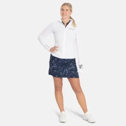 Bogeys & Birdies Tröjor Dam-W Mid Layer Full-Zip 2.0 Vit White